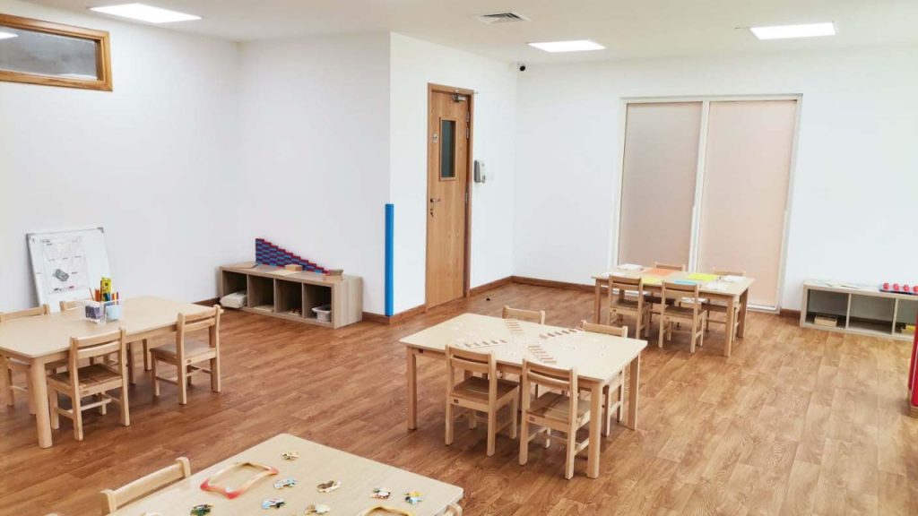 British Oak Montessori Nursery classroom