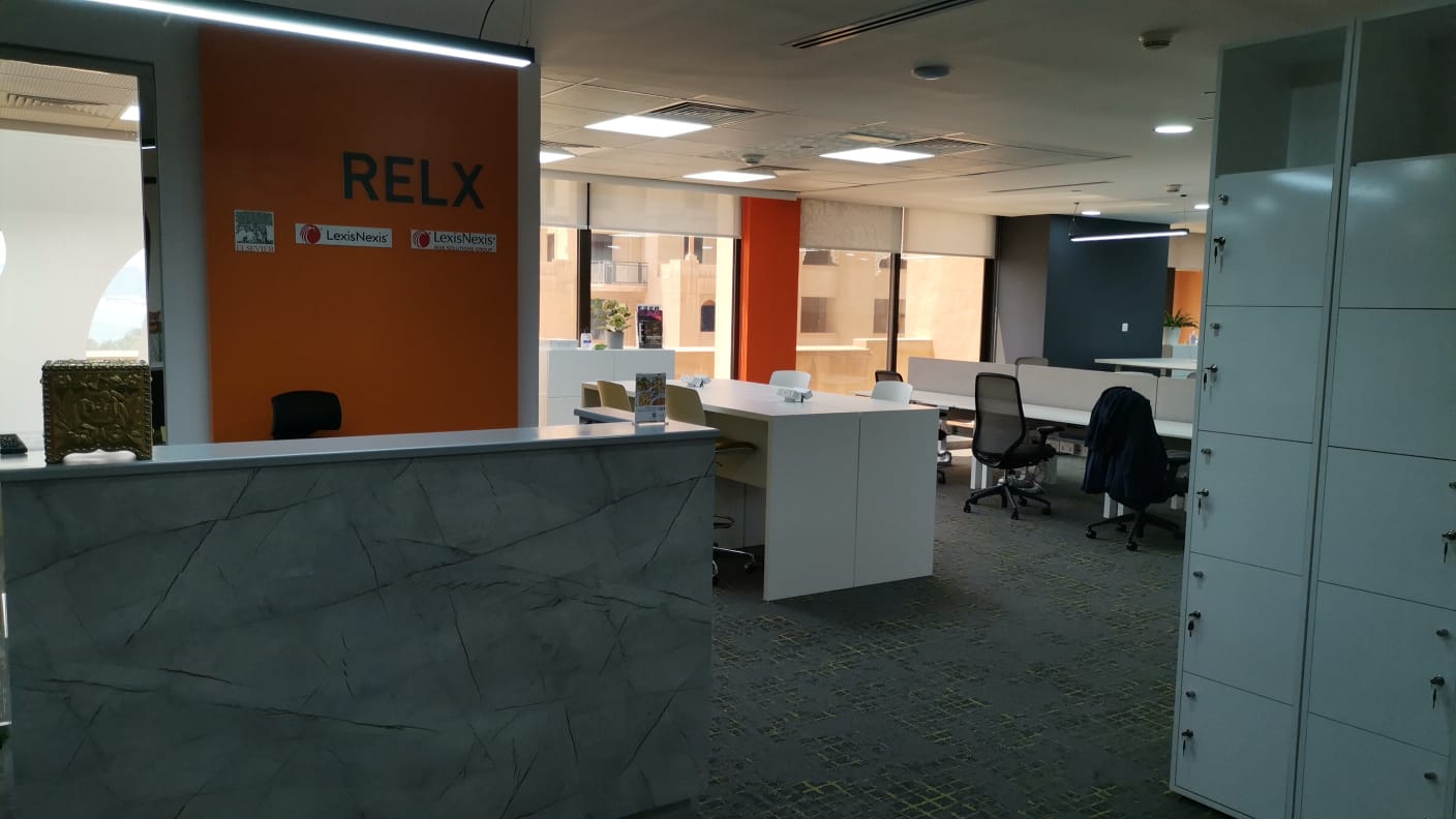 Relx reception interior